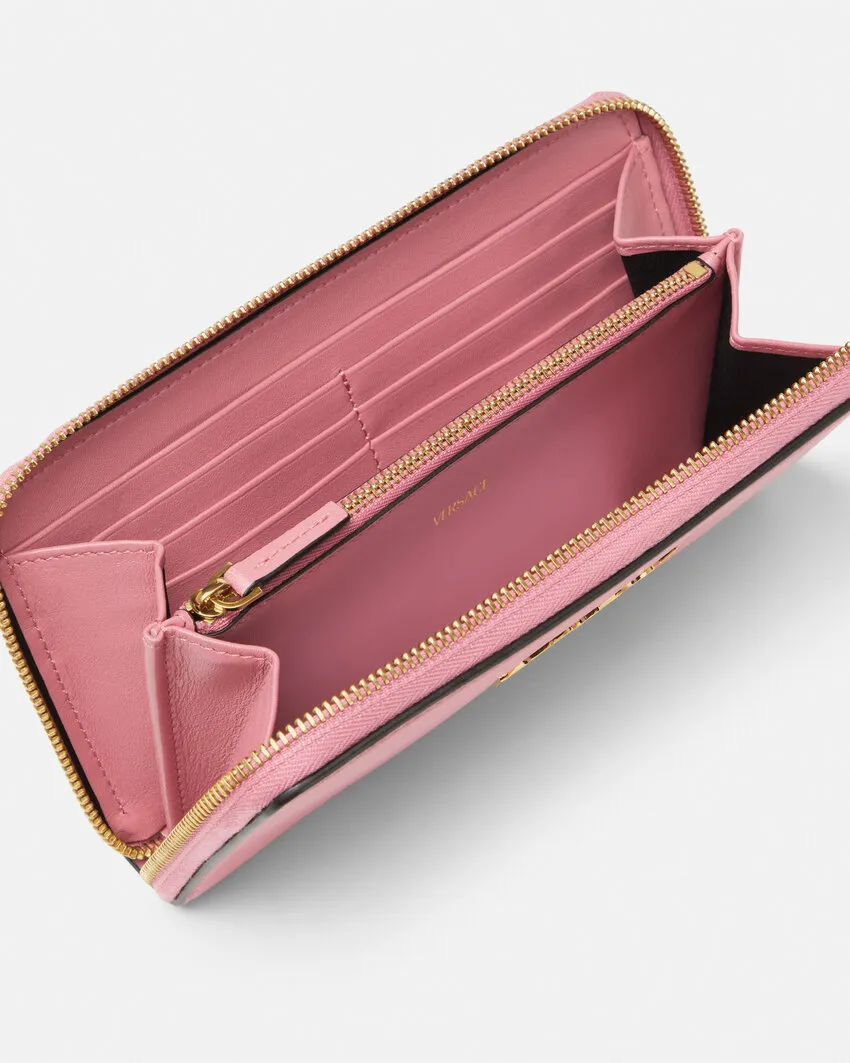 Tag Zipped Long Wallet