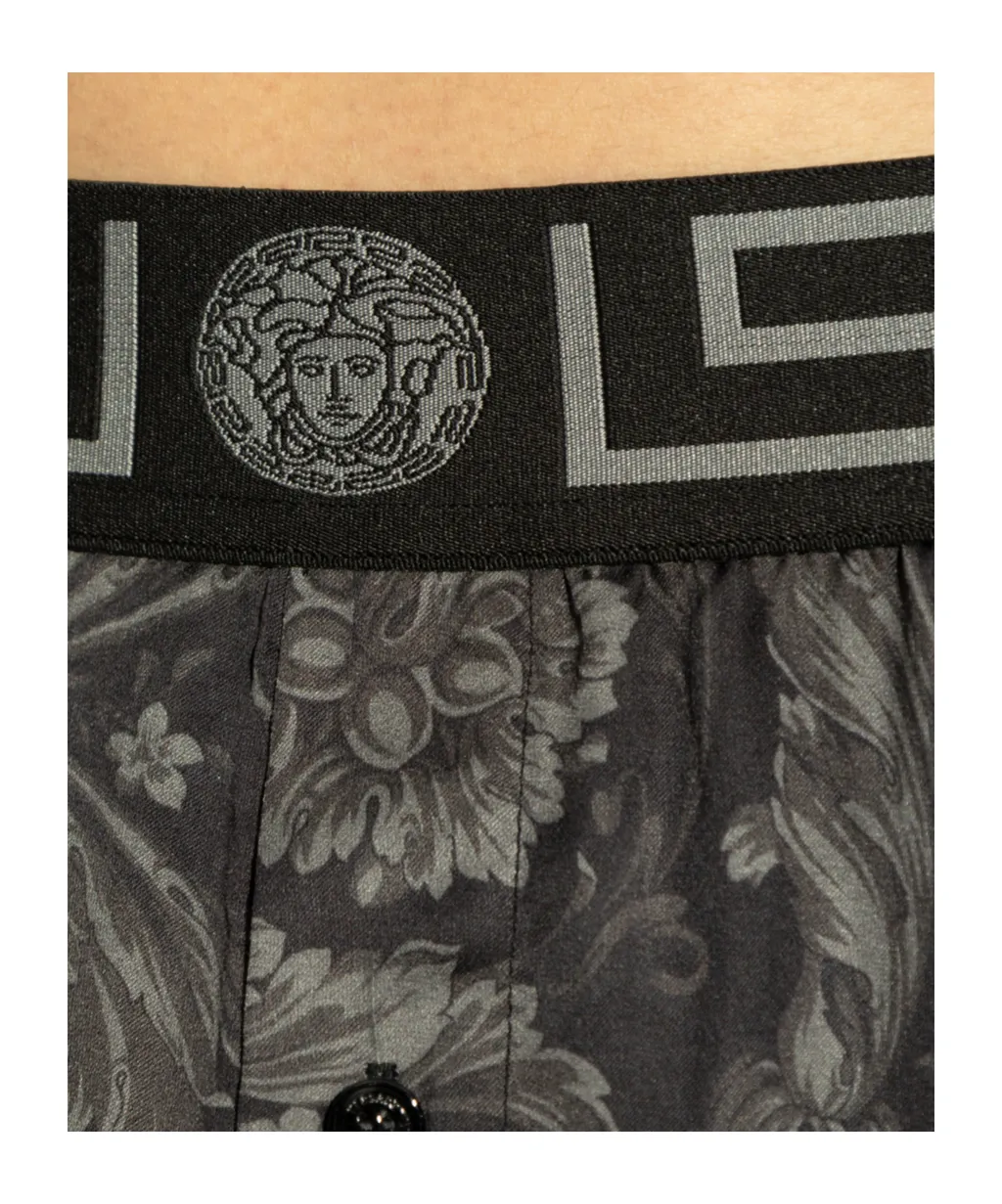 Barocco Pattern Printed Underwear Shorts