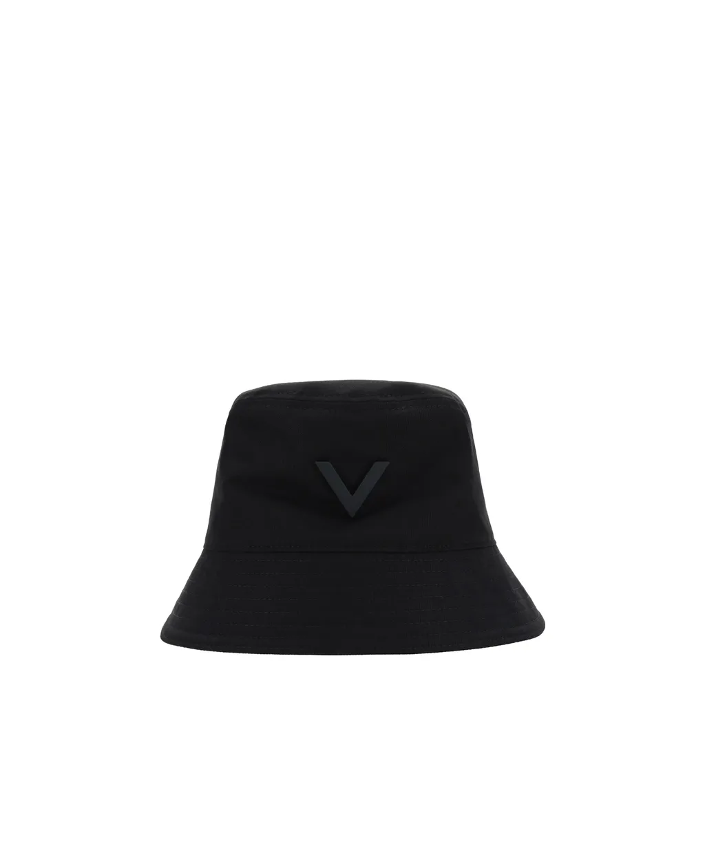 Logo Plaque Bucket Hat