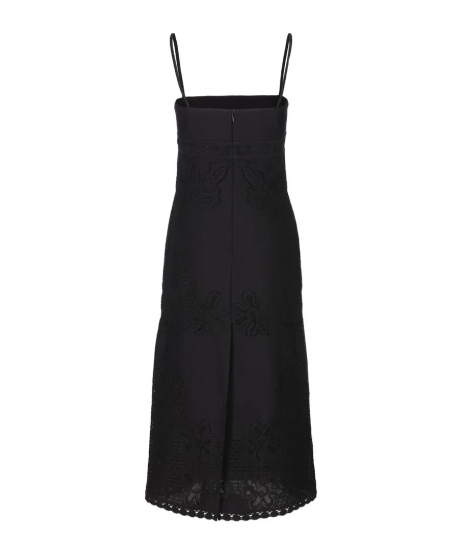 Floral Patterned Sleeveless Dress