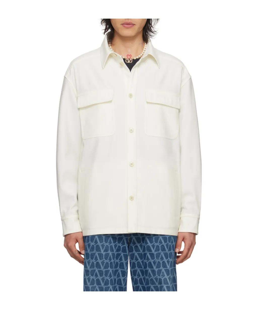 Lapel Long-Sleeved Shirt