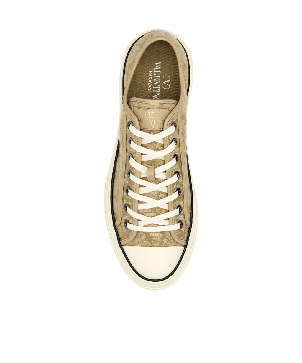Toile Iconographe Lace-Up Sneakers