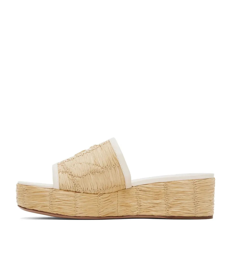 Platform Slide Sandals
