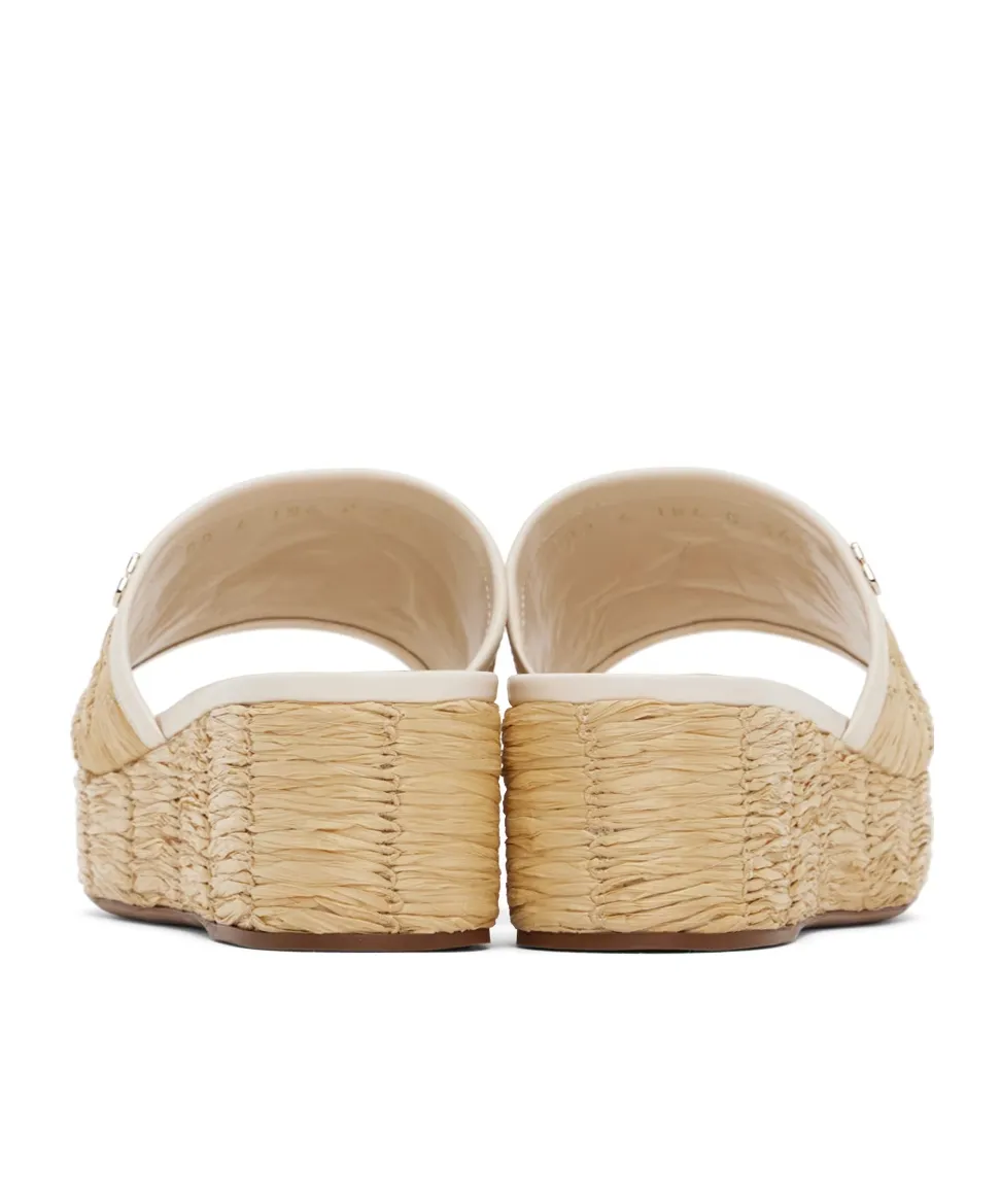 Platform Slide Sandals