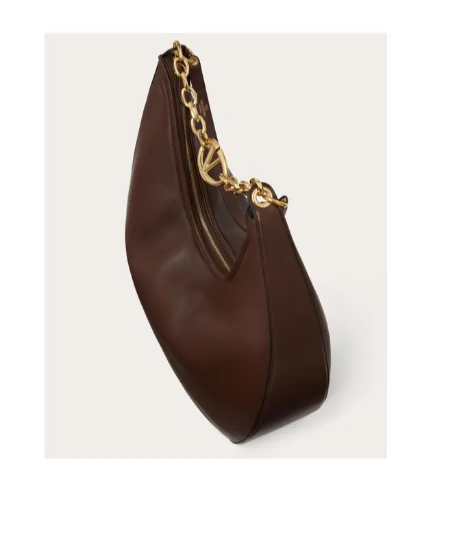 Vlogo Moon Zip-Up Maxi Shoulder Bag