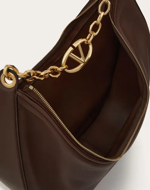 Vlogo Moon Zip-Up Maxi Shoulder Bag