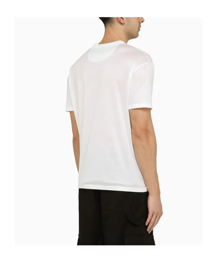 V Detailed Crewneck T-Shirt