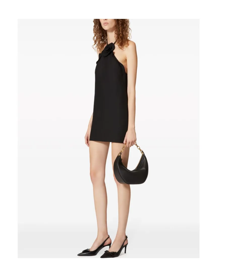Halterneck Sleeveless Mini Dress
