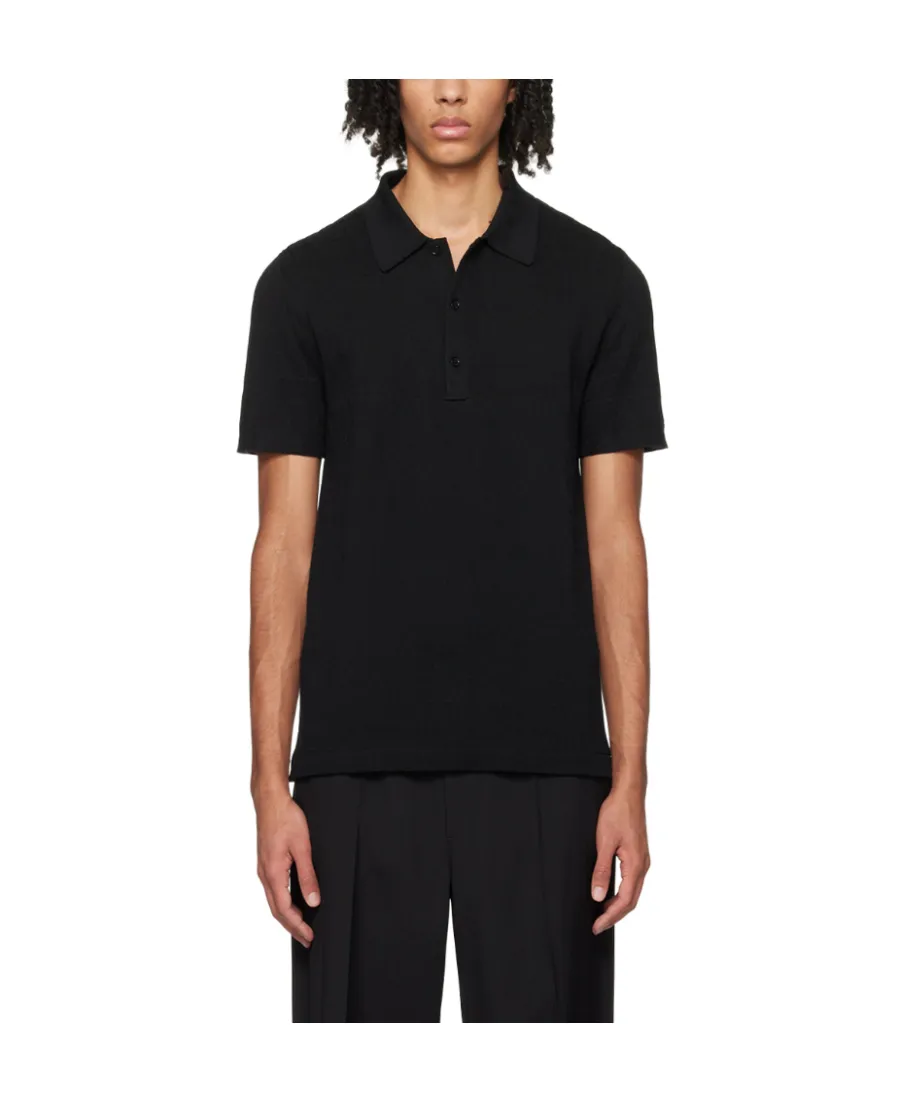 Lapel Short-Sleeved Polo Shirt