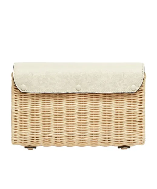 Iside Wicker Clutch