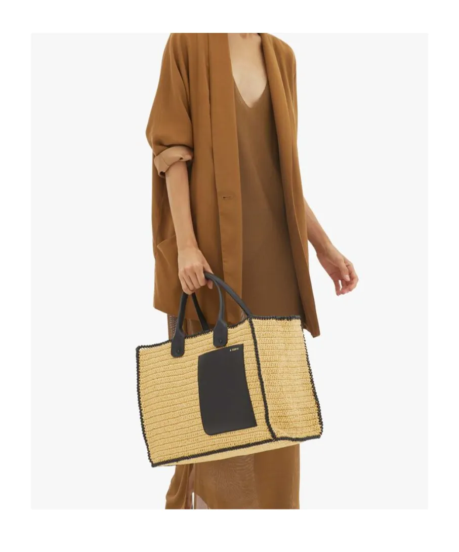 Soft Tote Raffia Crochet Large Bag
