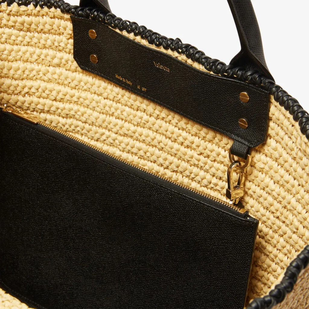 Soft Tote Raffia Crochet Large Bag