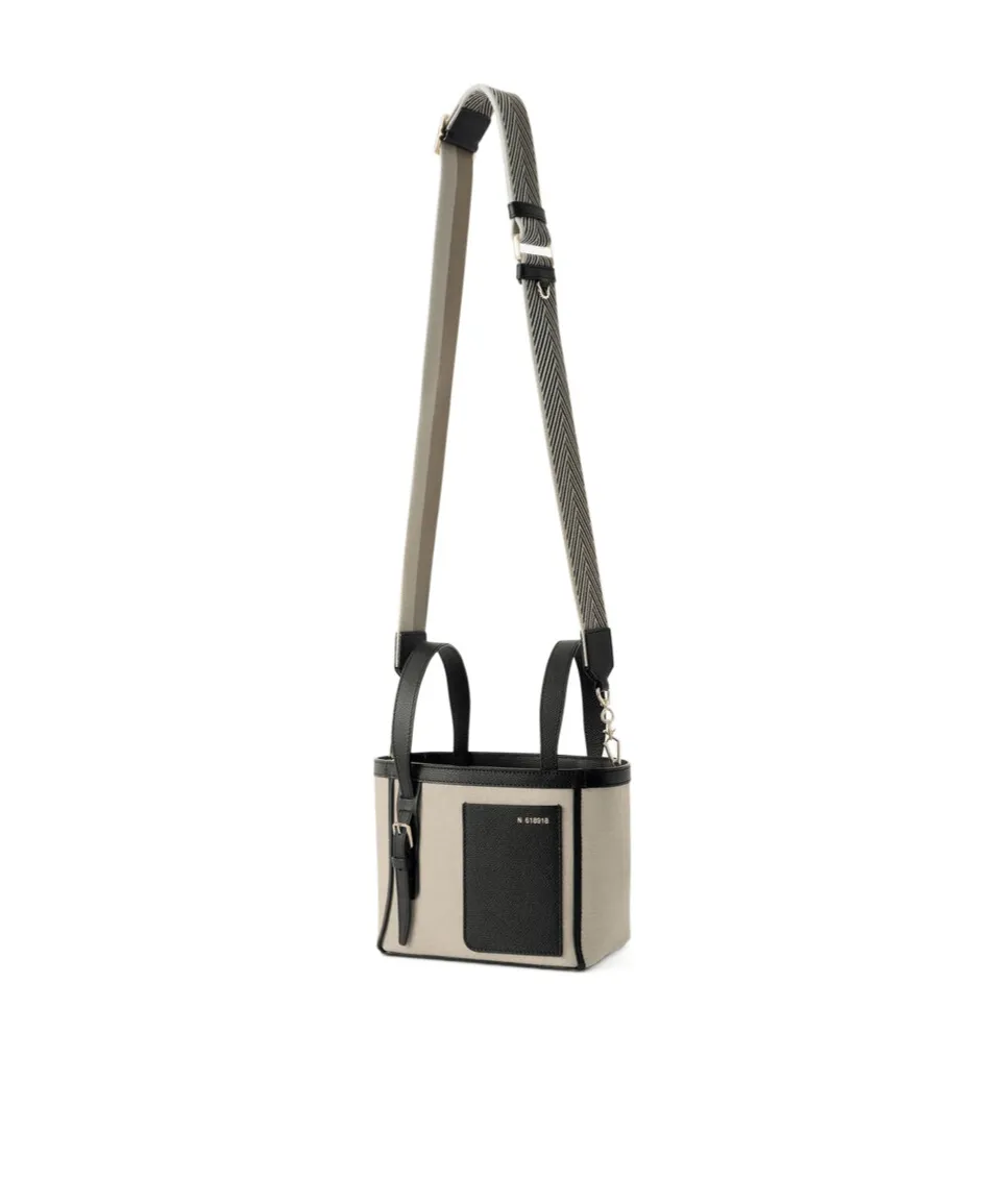 Soft Canvas Bucket Micro Bag