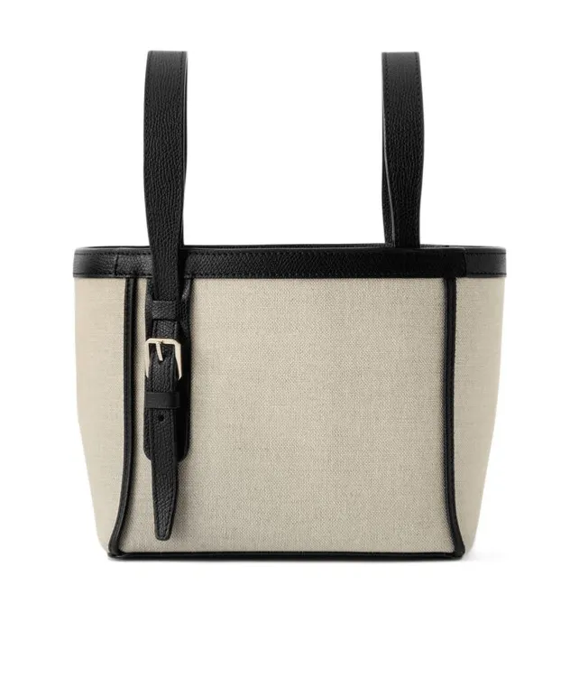 Soft Canvas Bucket Micro Bag