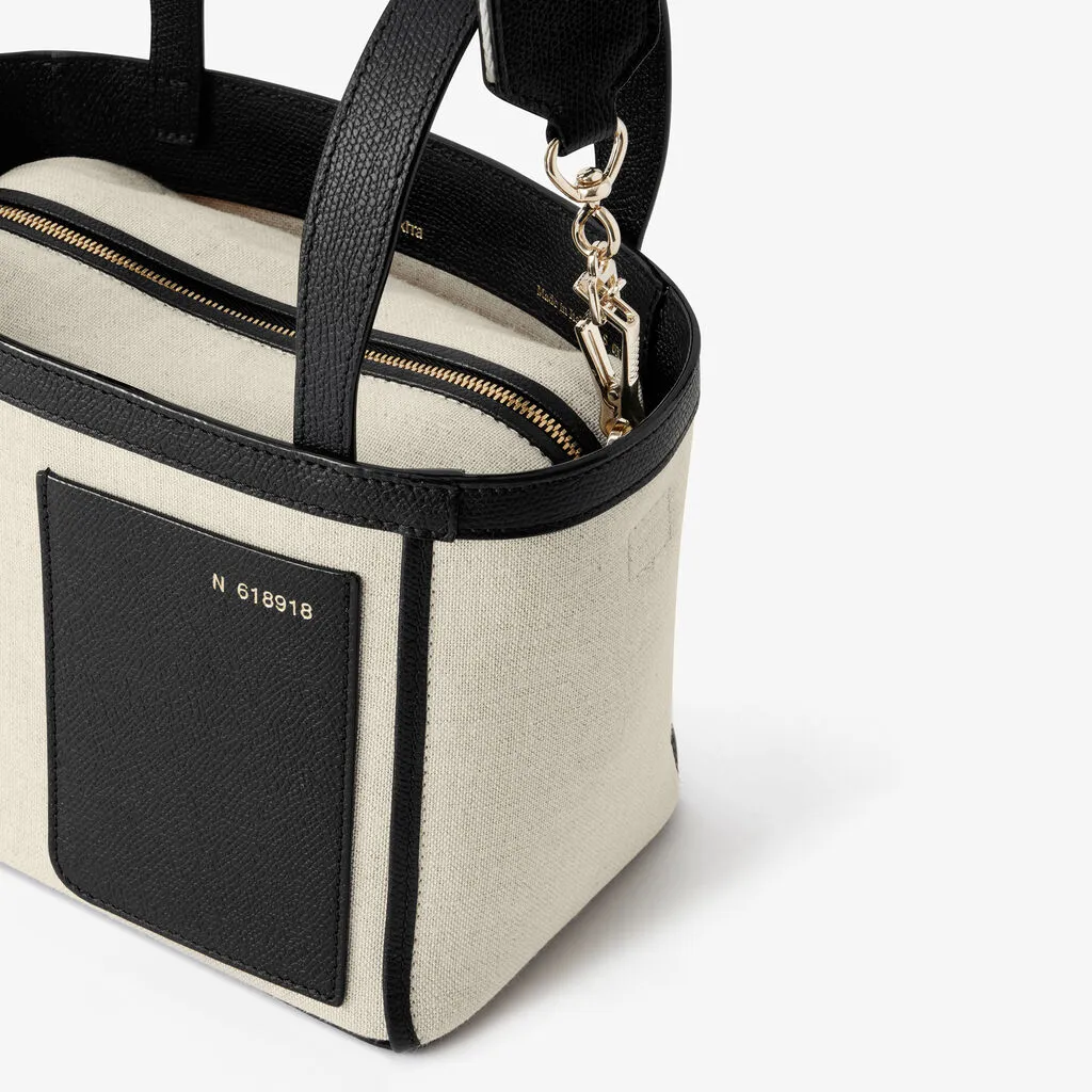Soft Canvas Bucket Micro Bag