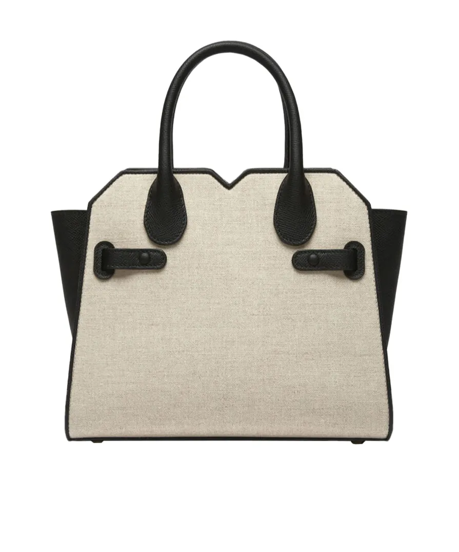 Milano Canvas Two Handles Mini Bag