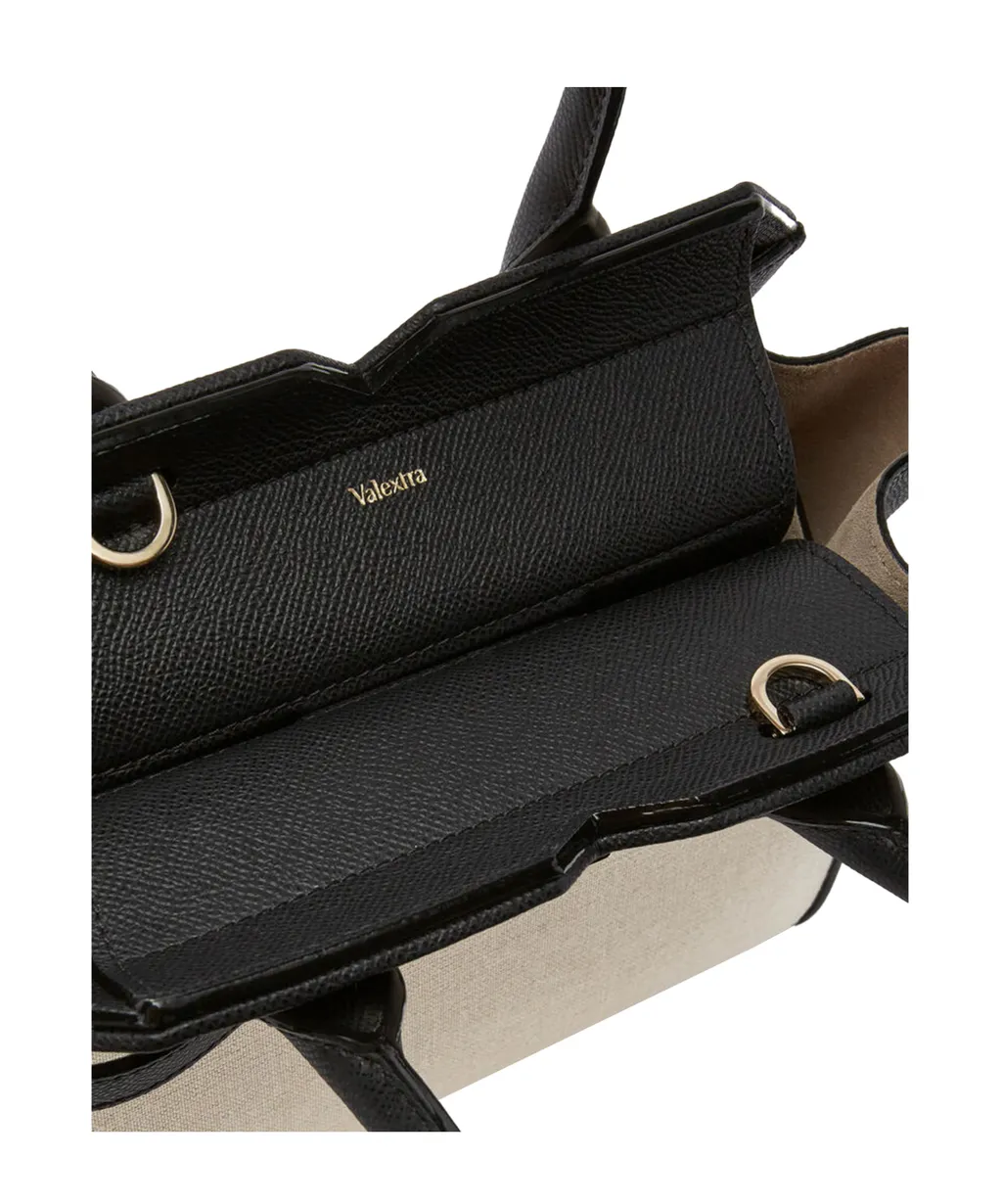 Milano Canvas Two Handles Mini Bag