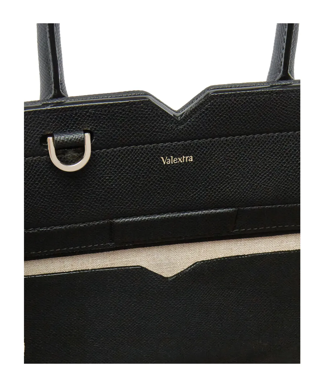 Milano Canvas Two Handles Mini Bag
