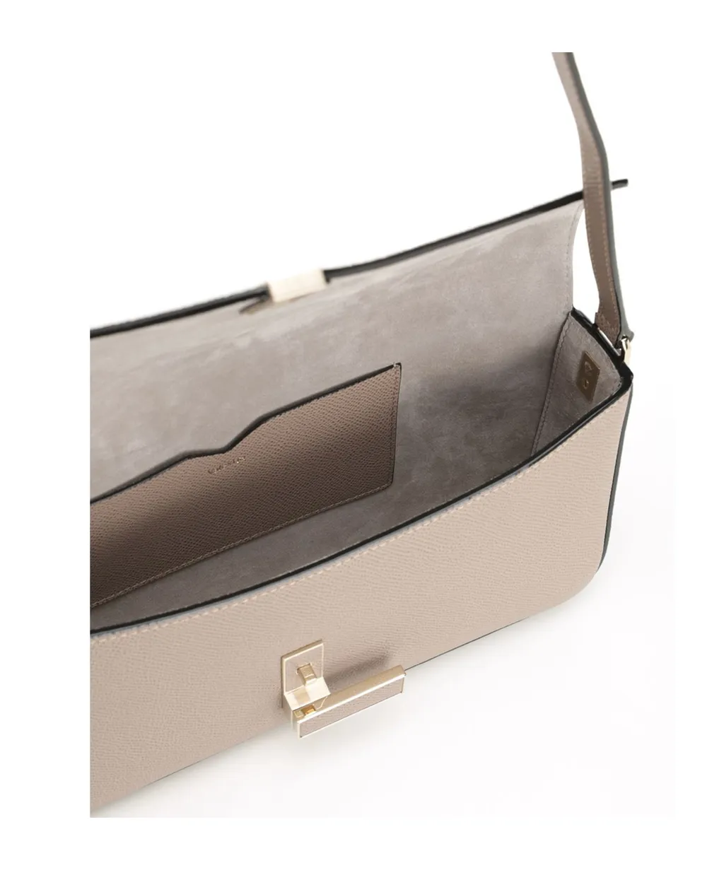 Iside Front-Flap Shoulder Bag