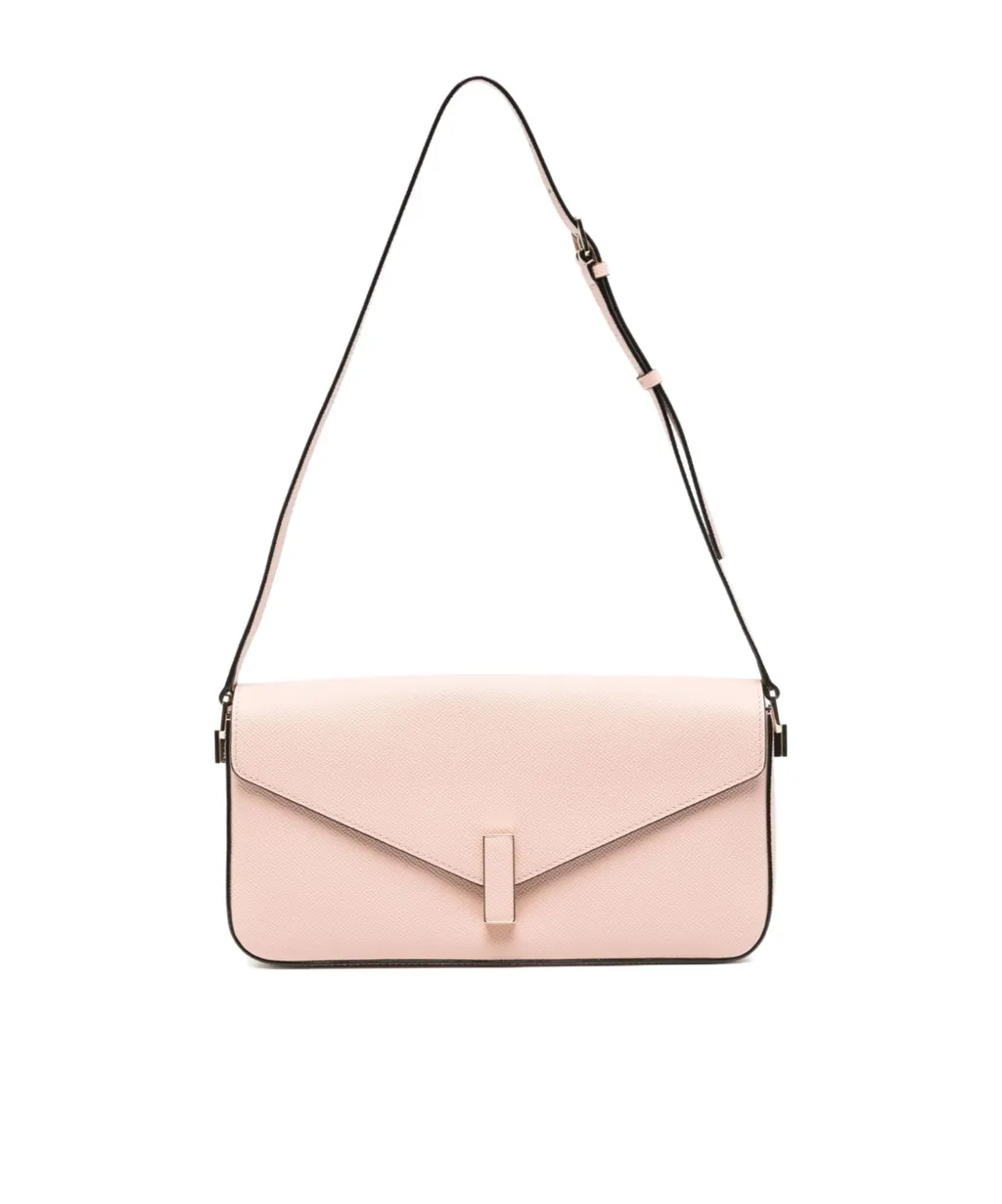 Iside Front-Flap Shoulder Bag