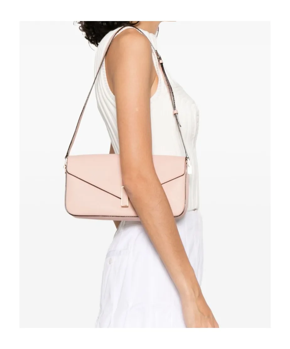 Iside Front-Flap Shoulder Bag