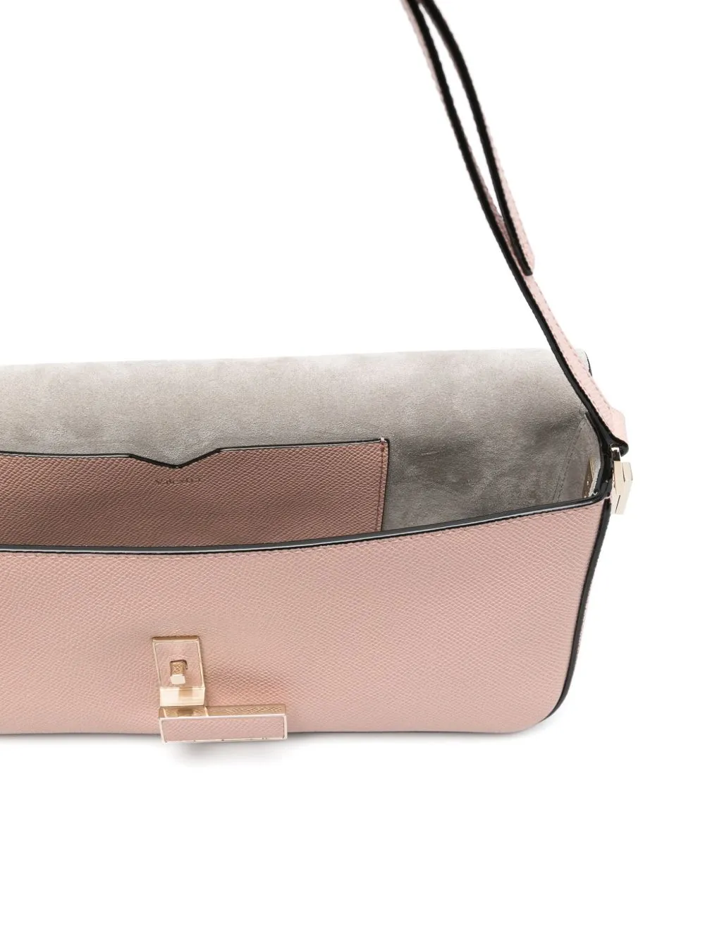 Iside Front-Flap Shoulder Bag