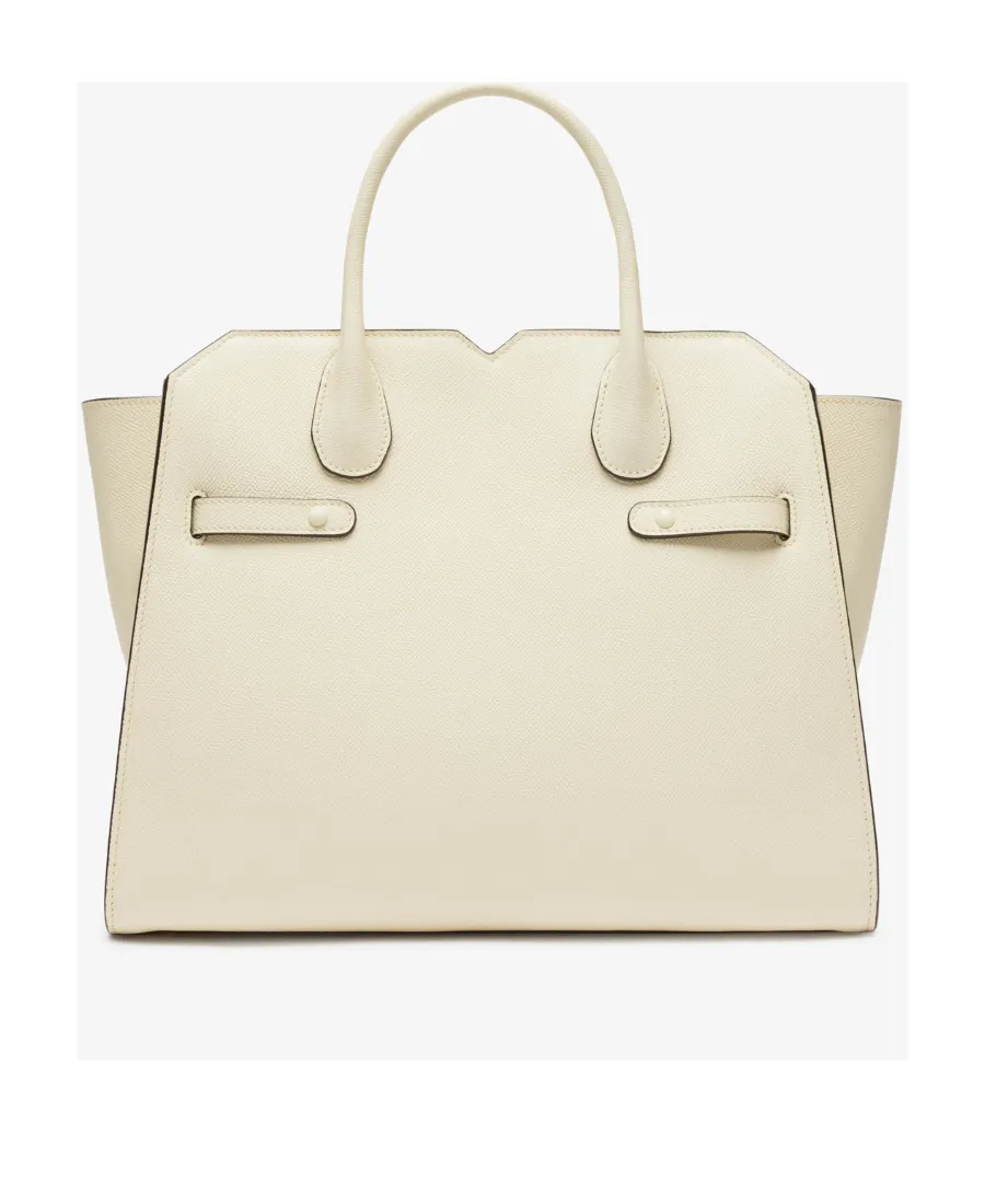 Medium Milano Leather Tote Bag