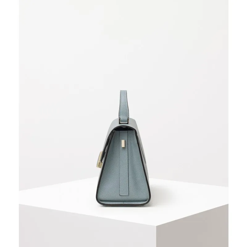 Fold-Over Top Top Handle Bag