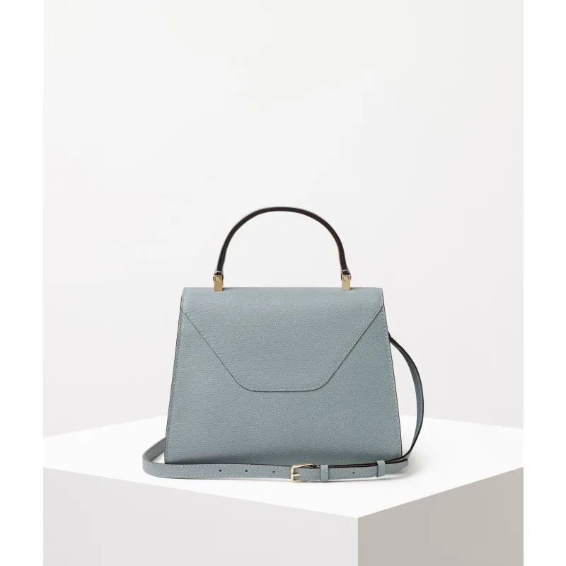 Fold-Over Top Top Handle Bag