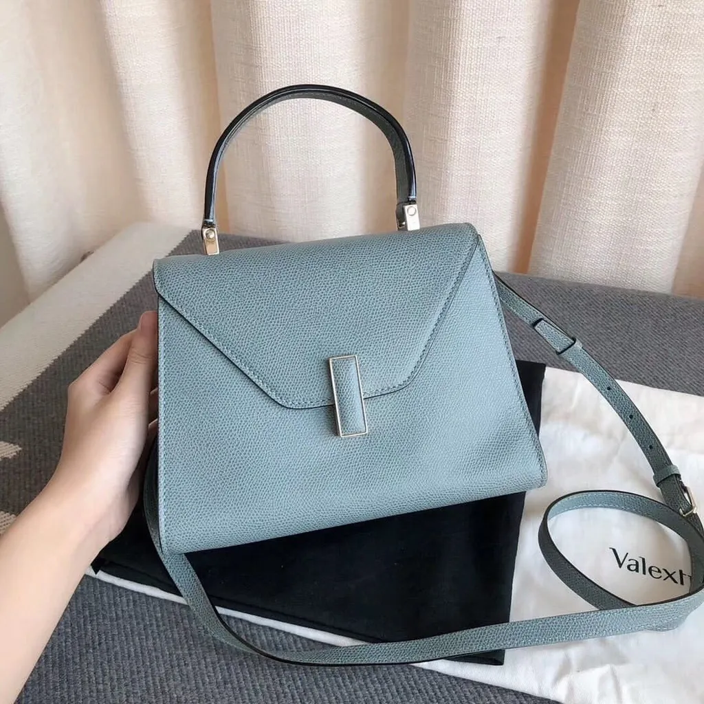Fold-Over Top Top Handle Bag
