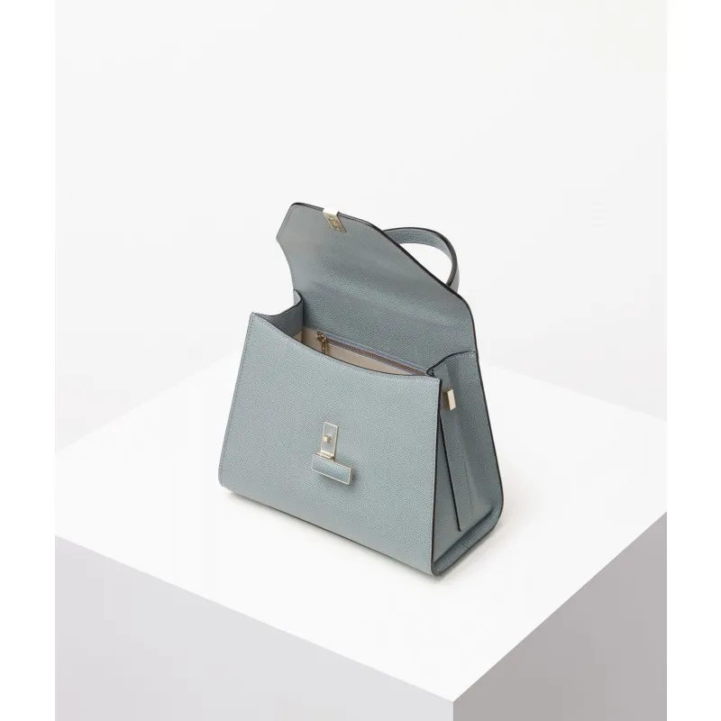 Fold-Over Top Top Handle Bag
