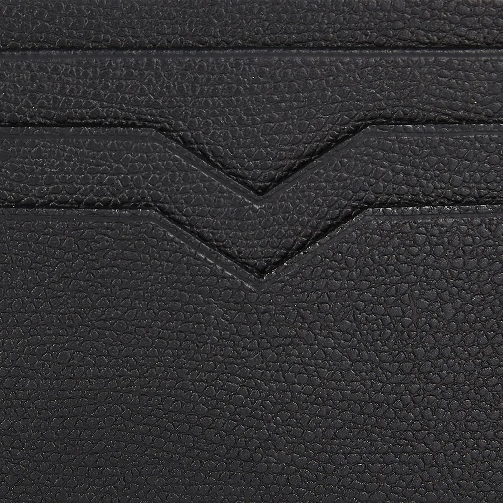 V-Shaped Lacquered Edge Cardholder