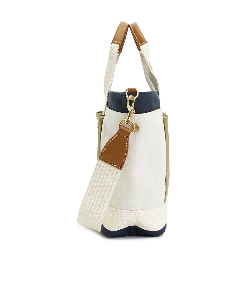 Logo Multi-Pocket Shoulder Bag