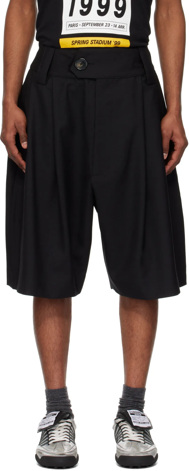 Wool Tailored Shorts