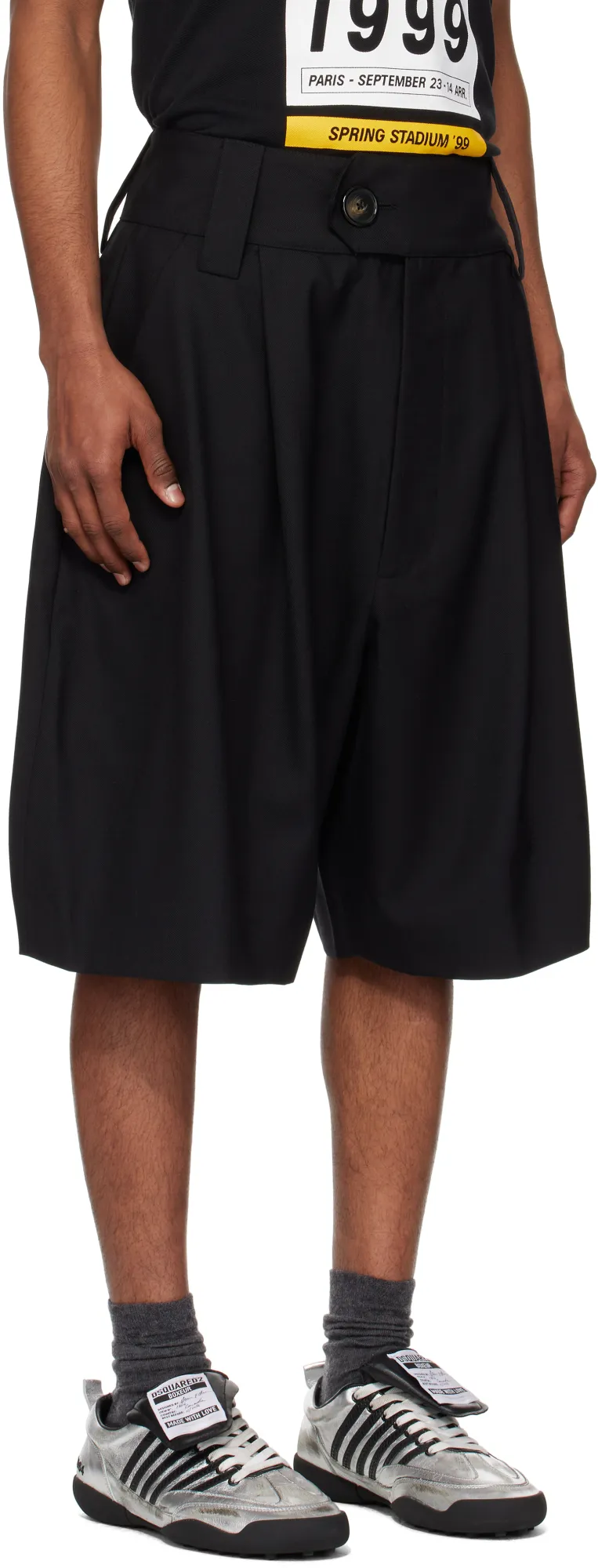 Wool Tailored Shorts