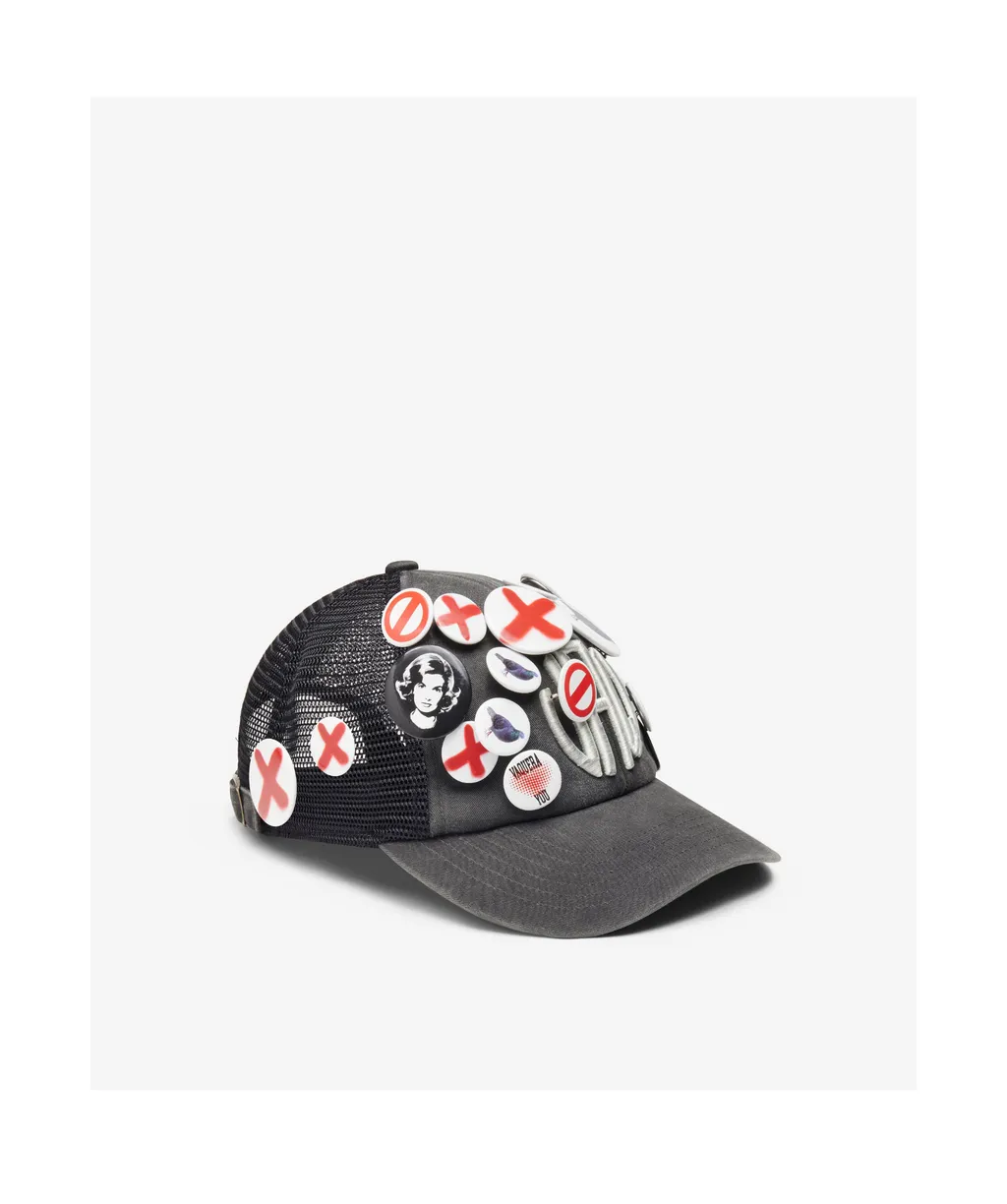 Embroidered-Patch Cap