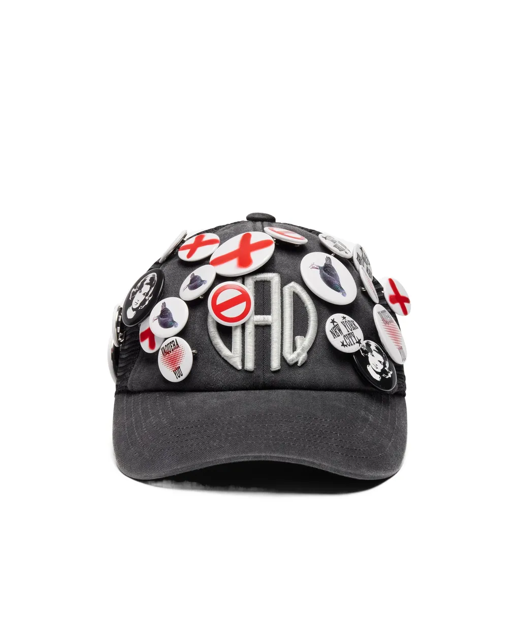 Embroidered-Patch Cap
