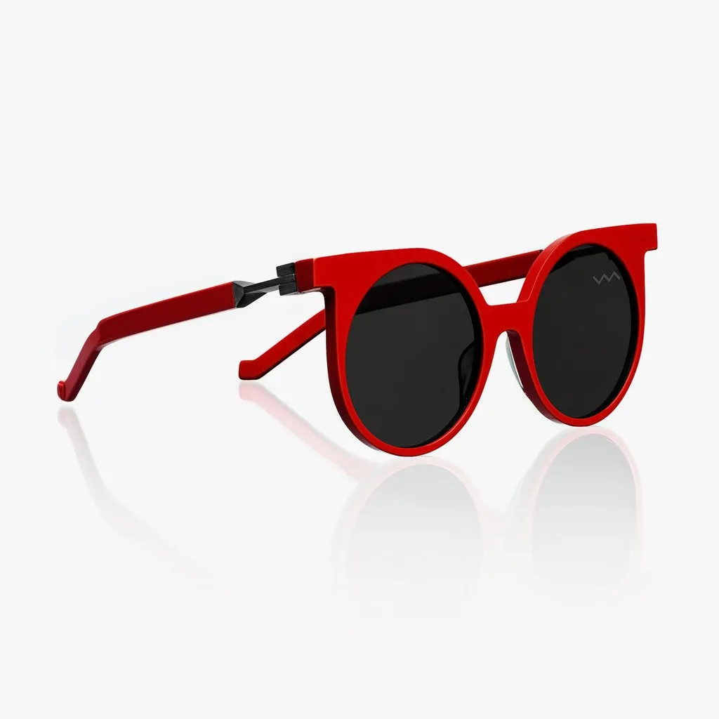Round-Frame Tinted Sunglasses