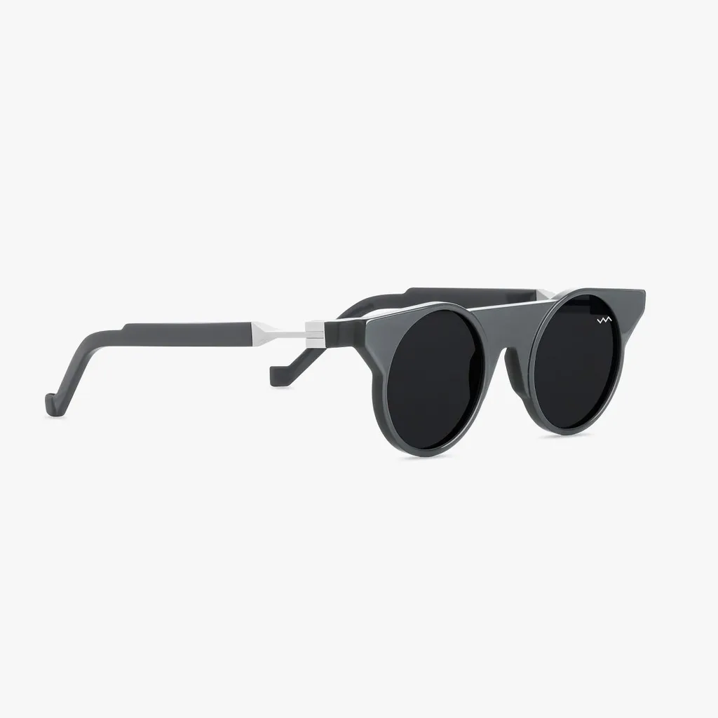 Rounded Cat-Eye Frame Sunglasses