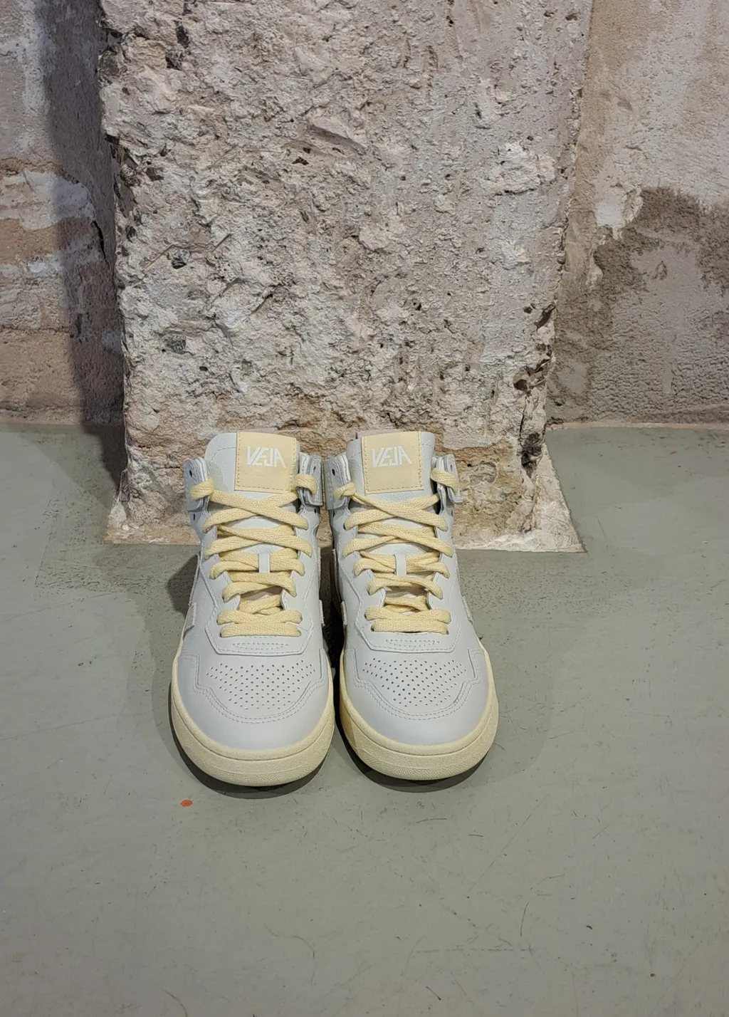 Laced High-Top Sneakers