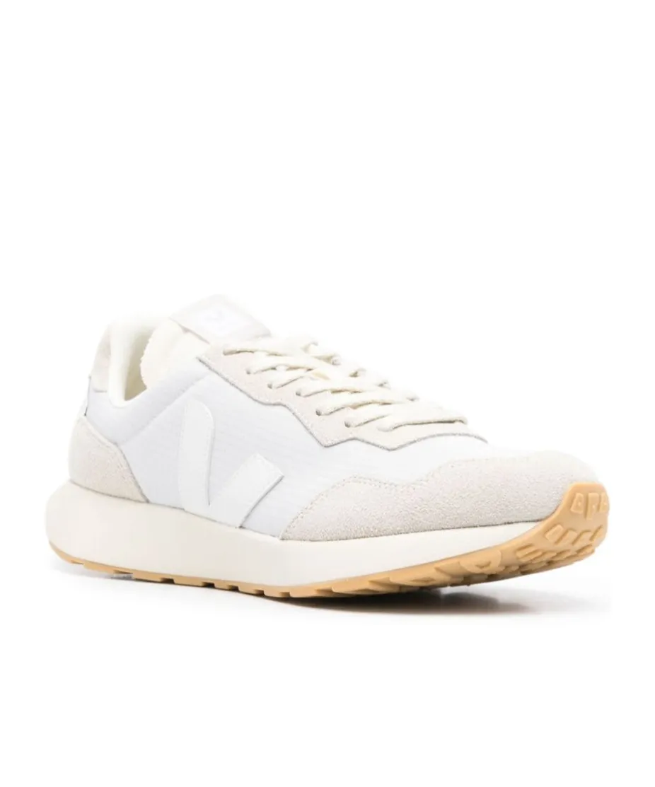 Round-Toe Lace-Up Sneakers