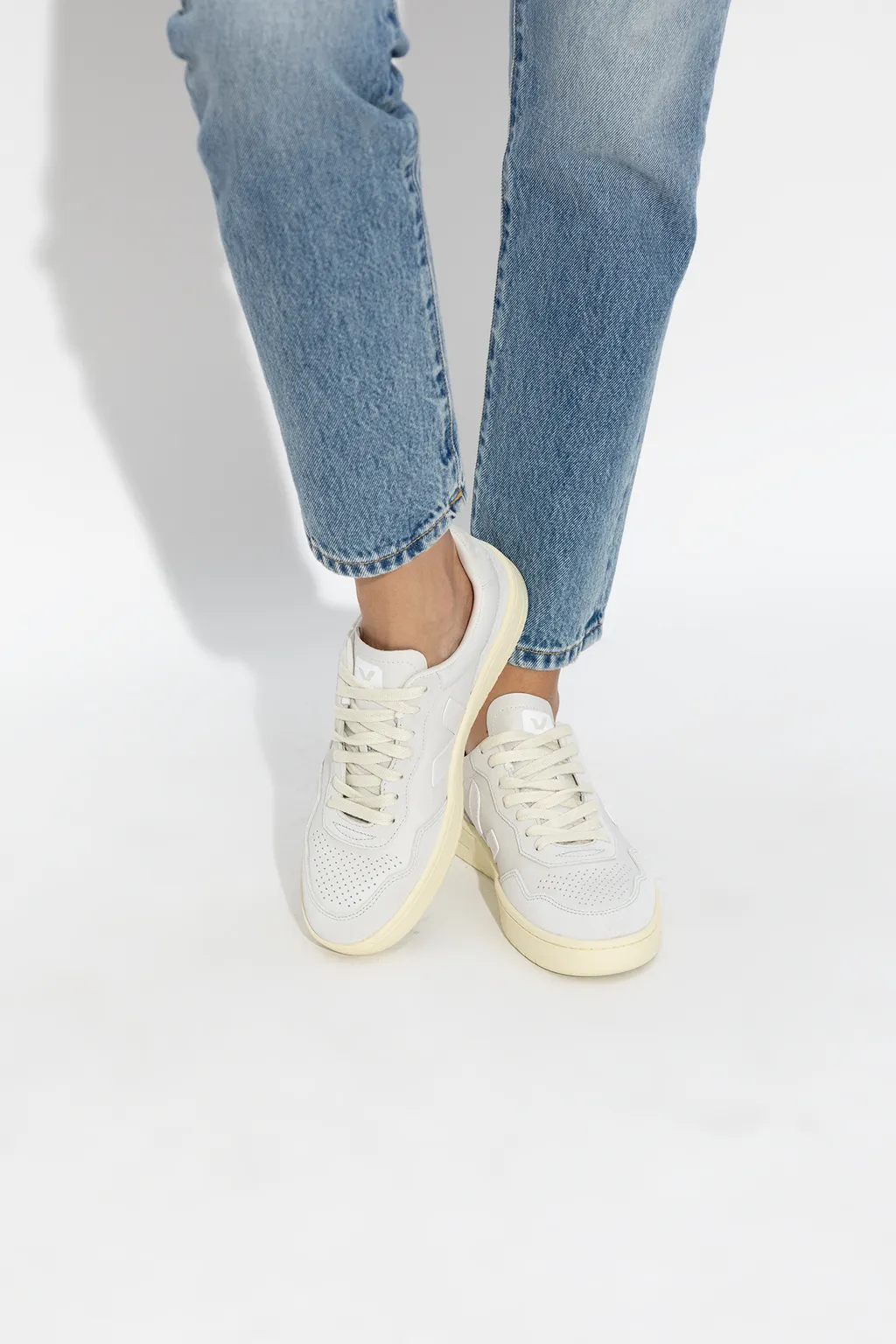 V-90 Lace-Up Sneakers