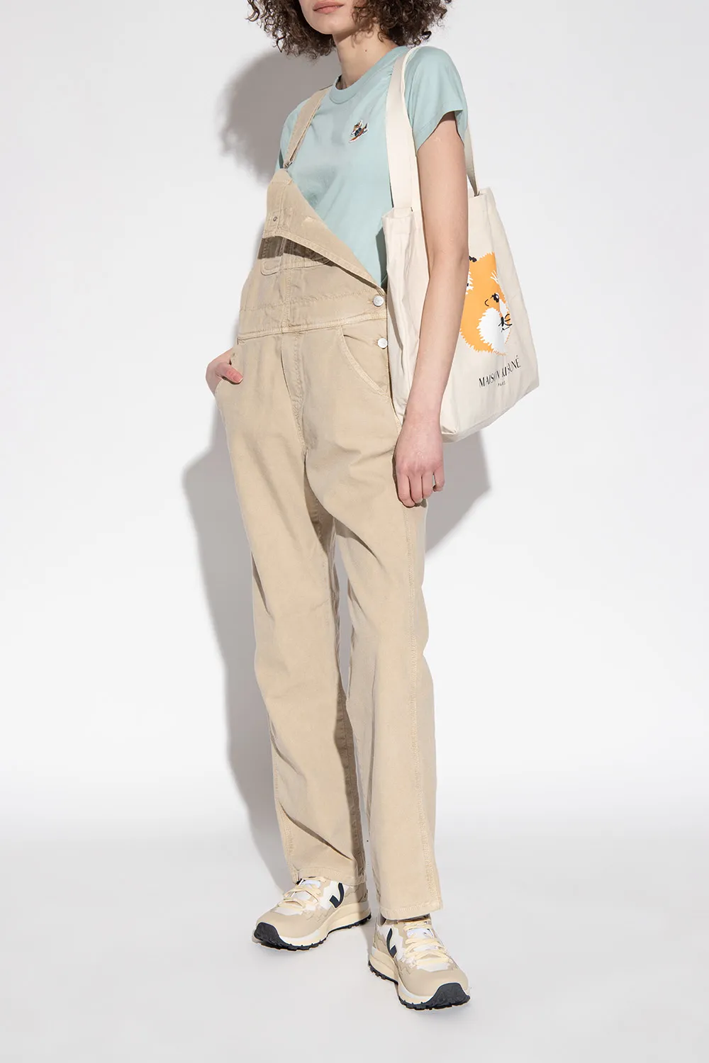 Mountain-Panelled Low-Top Sneakers