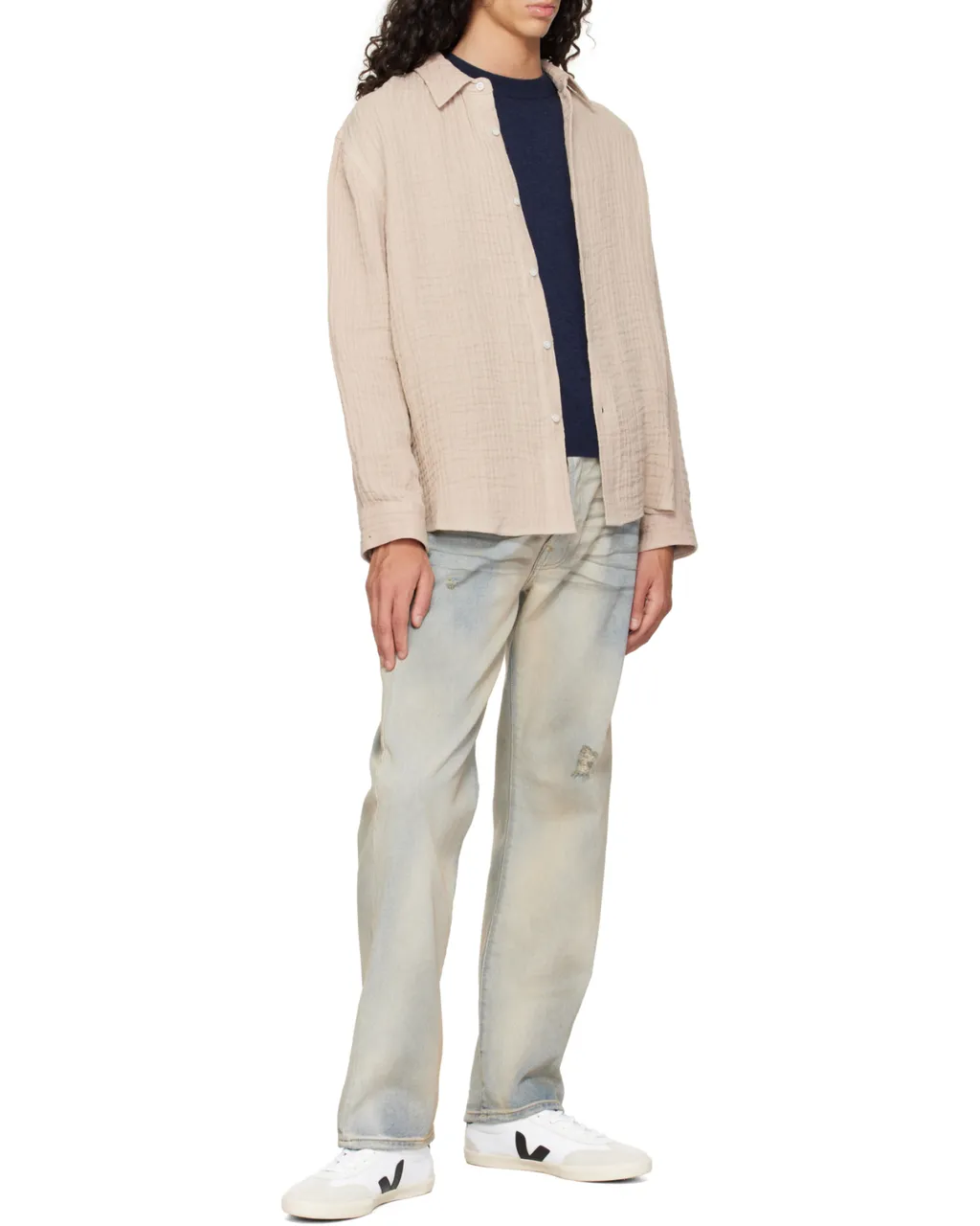 V-10 Panelled Low-Top Sneakers