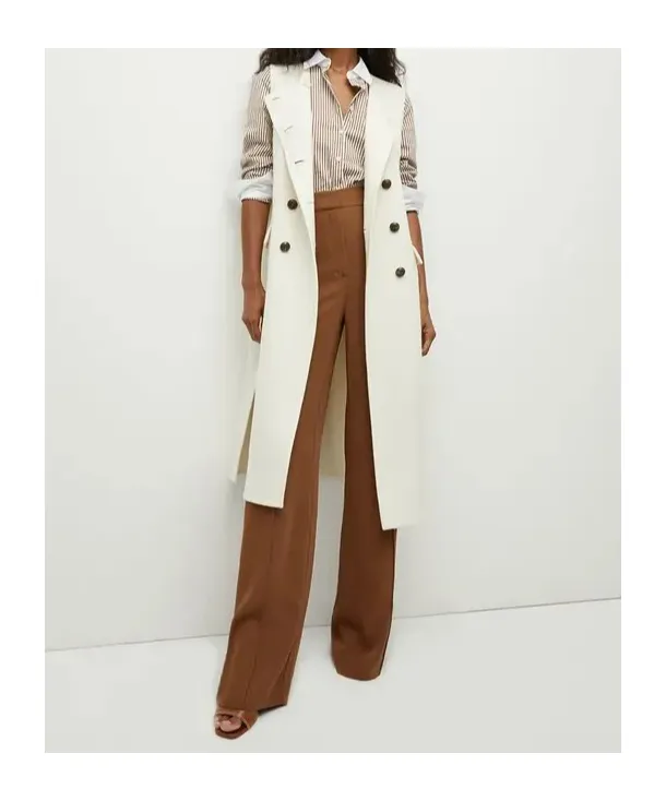Sleeveless Long Vest