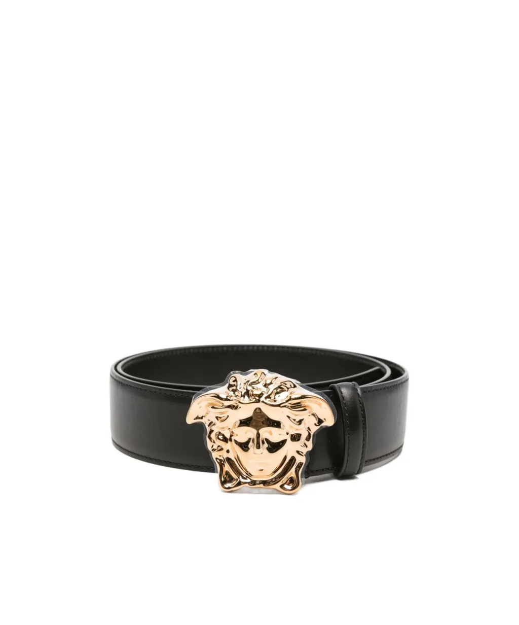 Medusa Head Buckle-Fastened Belt