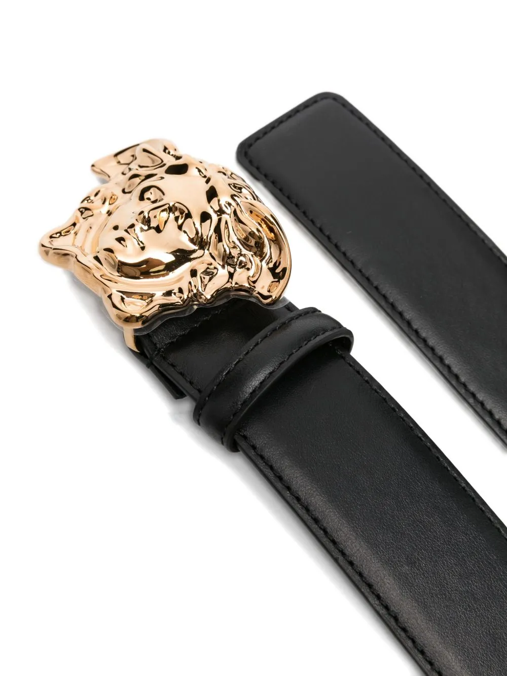 Medusa Head Buckle-Fastened Belt