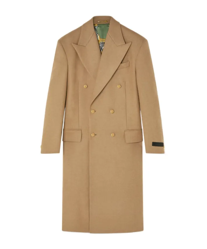Double-Breasted Long Coat