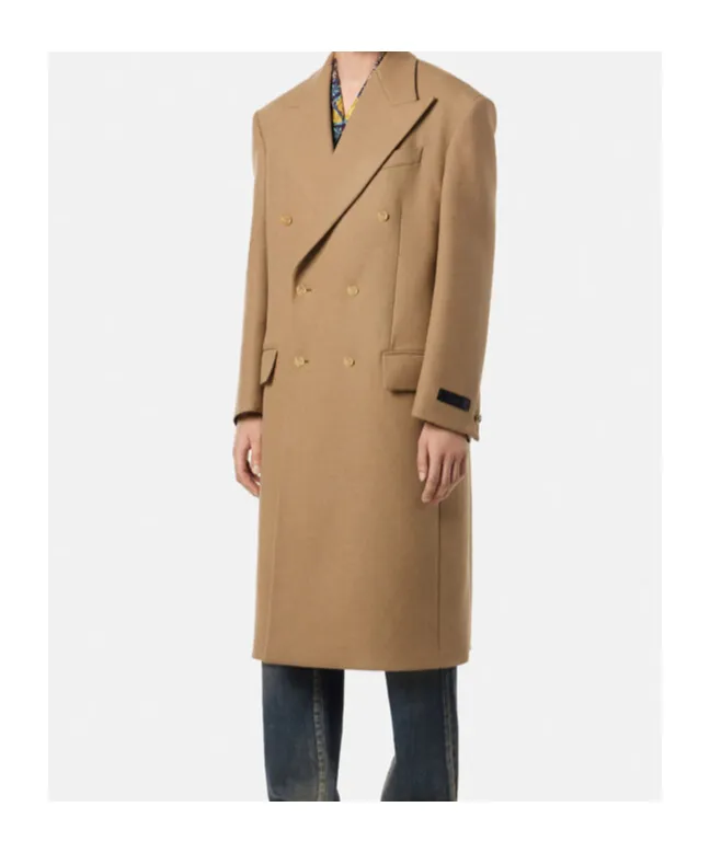 Double-Breasted Long Coat