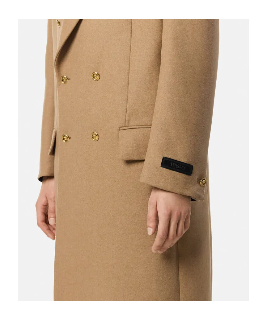 Double-Breasted Long Coat